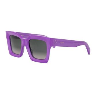 Celine CL40130I78F Square Full Rim Sunglasses - Purple