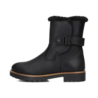 Omoda Schoenen, Dames, Zwart, 38 EU, Zwarte Enkelboots, Model 958