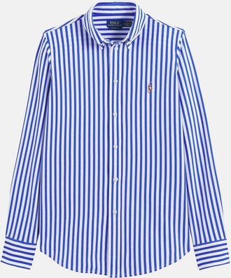 Ralph Lauren Gestreept Oxford-overhemd met lange mouwen