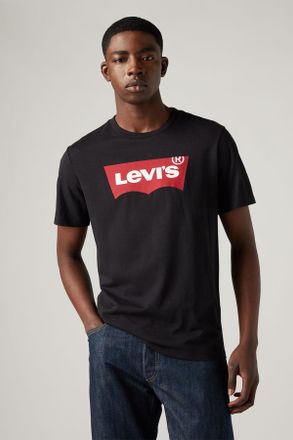 Levi's Camiseta est&aacute;ndar Housemark - Hombre - 2XL - Negro / Black
