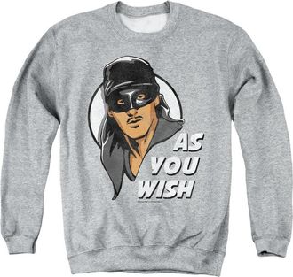 Gildan Princess Bride As You Wish Adult Crewneck Sweatshirt