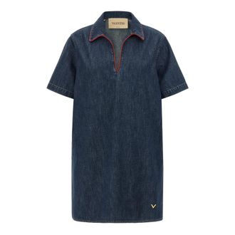 Valentino Garavani Dresses - female - Valentino Garavani - Shirt Dresses - Blue - S - Dresses
