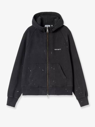 Carhartt Work in Progress Felpa Hooded Painter in cotone con logo ricamato frontale - CARHARTT WIP - gender_Woman