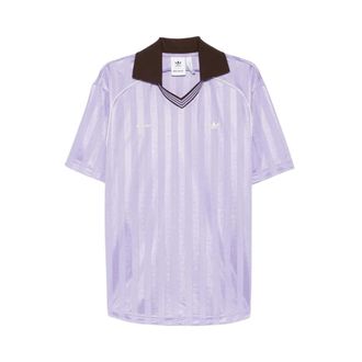 adidas Training T-Shirts, male, Purple, Size: XL Football T-Shirt