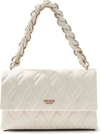 Guess Tassen, Dames, Wit, ONE Size, Maxine Flap Crossbody