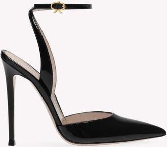 Gianvito Rossi Cara Pumps in Black Calf Leather at Nordstrom, Size 40.5