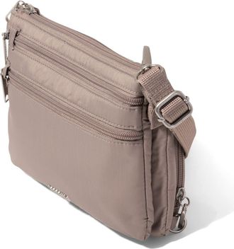 Baggallini Securtex Anti-Theft Stash Crossbody in Moonrock at Nordstrom