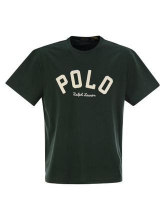 Polo Ralph Lauren Jersey T -Shirt mit klassischem Fit -Logo