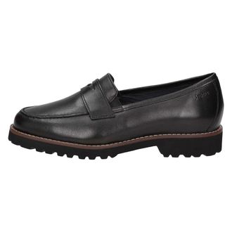 Sioux Meredith-709-H Loafer - Dames - Schoenen - Zwart - Maat: 40 EU Leer