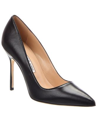 Manolo Blahnik Bb 100 Leather Pump