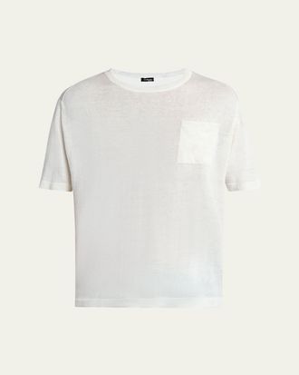 Tシャツ・カットソー Kiton FW25 Kiton Nerano Shirt (UMCNERH0940003001 LIGHT) Nerano shirt in jersey with natural pleats | Kiton
