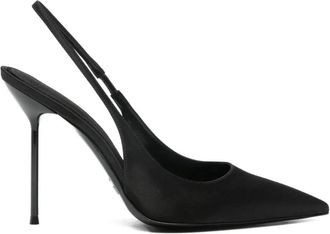 PARIS TEXAS Slingback Schoenen - Dames - Pumps - Zwart - 38 EU - Schoenen