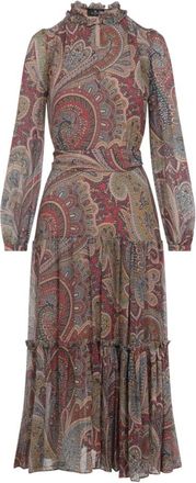 Etro Elegante Midi Jurken Collectie - Dames - Casual kleedjes - Veelkleurig - XS - Kleedjes