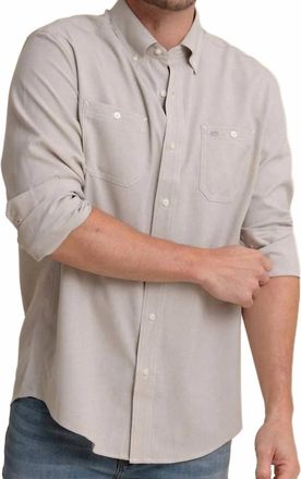 Southern Tide Dock Button Down Shirt In Sandstone Khaki
