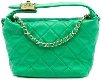 Chanel Bolso bombonera Pre-owned - Pre-owned - Mujer - Verde - ONE SIZE