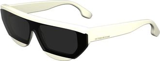 Victoria Beckham White Acetate Womens Sunglasses