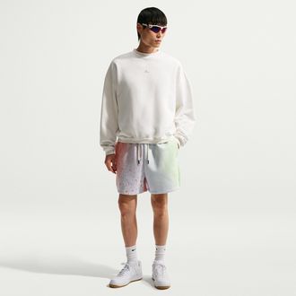 Nike Mens Standard Issue Therma-FIT Fleece Basketball 5 Shorts in Grey | IR5305-085