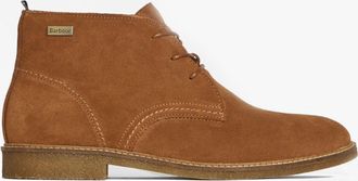 Barbour Sonoran Mens Desert Boots Fox Suede - Brown - Size UK 7