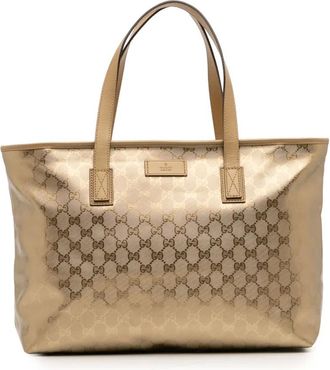 Gucci Borsa tote GG Imprime media 2016-2025 - Oro