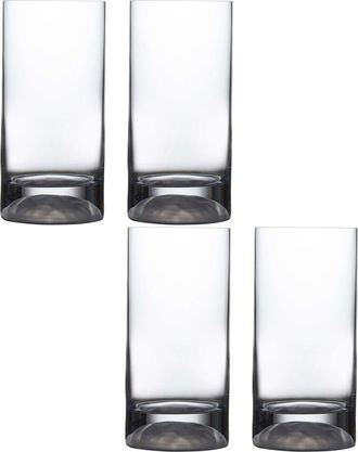 Nude Glass Set Of 4 Medium Club Ice High Ball Glasses