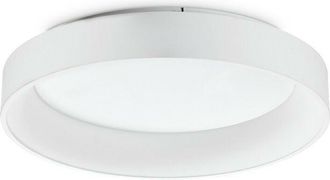 Ideal Lux Ideal Lux - ziggy Round 60cm Integrated led Semi Flush Light White, 3000K, Non-Dim