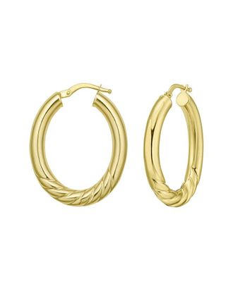 Italian Gold, Inc 14K Twist Hoops Earrings