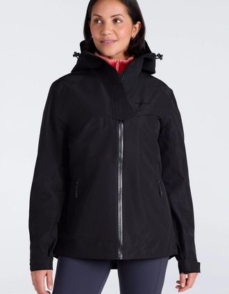 Mountain Warehouse Womens Mountain Warehouse Womens/Ladies Arlberg 2.5 Layer Waterproof Jacket - Black - Size: 12