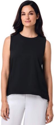 Coolibar Womens Long Sleeve Top Tank - UPF 50+ Sun Protection - St. Tropez in Black at Nordstrom, Size Xx-Large