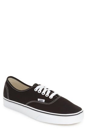 Vans Authentic Sneaker in Black at Nordstrom, Size 10.5 Womens