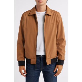 Levi's Laydown Collar Water Resistant Insulated Bomber Jacket in Brown at Nordstrom Rack, Size Small