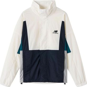 New Balance Athletics Higher Learning Windbreaker Asia Sizing White NAA33013-IV