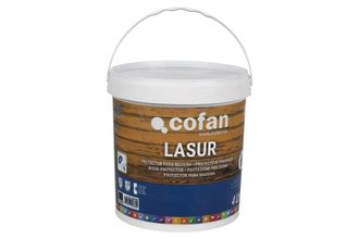 cofan Cofan - Lasur Protector Al Agua Para Madera Mate Palisandro 4 L