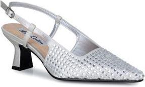 Lady Couture Shananr Slingback Pump in Silver at Nordstrom Rack, Size 12