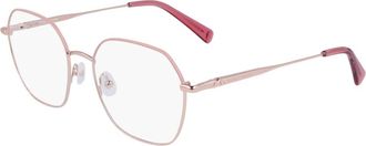 Longchamp Lo 2152 Zonnebrillen - Dames - Brillen - Roze - 53 MM - Accessoires