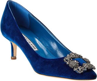 Manolo Blahnik Hangisi 50 Velvet Pump