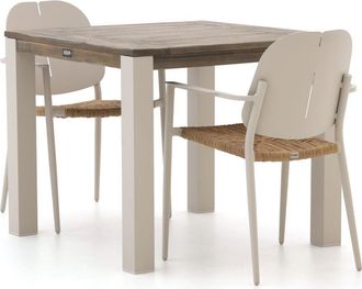 Manifesto Furniture Manifesto Talvullia/ROUGH-S 90cm dining tuinset 3-delig stapelbaar