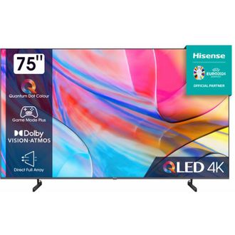 Hisense 75A79KQ TV 190,5 cm (75) 4K Ultra HD Smart TV Wifi Antracite 250 cd / mq