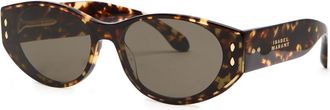 Isabel Marant Cat-eye Sunglasses - Brown Havana - One Size