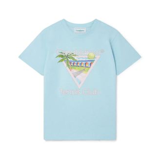 Casablanca Hombre, Camisetas, Azul, Talla: S