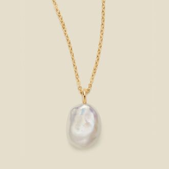 Made by Mary Baroque Pearl Necklace