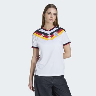 adidas Fussballtrikot ADIDAS PERFORMANCE DEUTSCHLAND 26 HEIMTRIKOT, Damen, Gr. XL, wei&szlig;, Obermaterial: 100% Polyester, Rundhals, Trikots Fussballtrikot, WM T