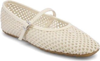 Mia Kora Mary Jane Flat in Natural at Nordstrom, Size 6.5