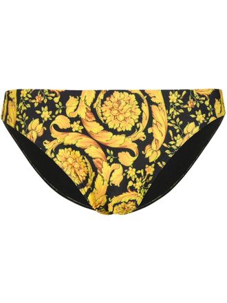 Versace Barocco Print Swim Brief