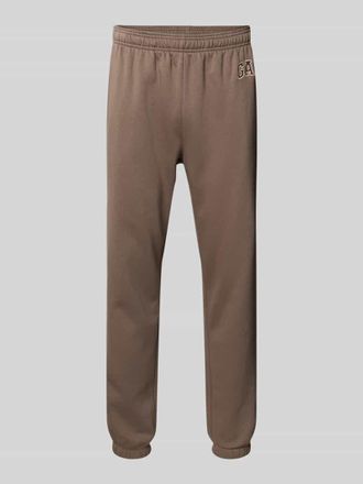 GAP Sweatpants mit Eingrifftaschen in Taupe, Gr&ouml;&szlig;e XXL