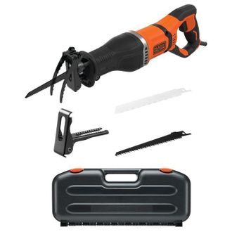 Black+Decker Black+decker Bes301k-qs Sierra Sable El&eacute;ctrica 750 W Negro Naranja