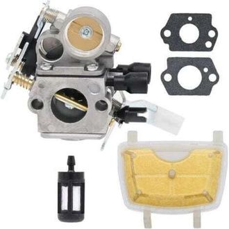 OEM Carburador Ms171 Para Motosierra Stihl Ms181 Ms211 Ms181 Ms181c Ms181c-be Ms181cbe, Repuesto Para Zama C1q-s121c Con Filtro De Aire