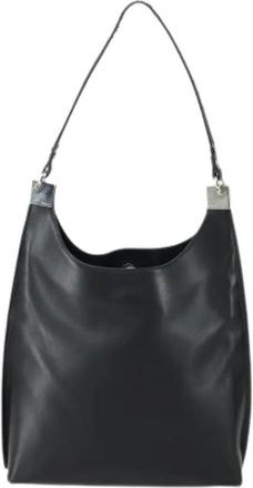 Ferragamo Pre-owned Leren Schoudertas - Dames - Vintage Handtas - Zwart - ONE Size - Leer - Vintage