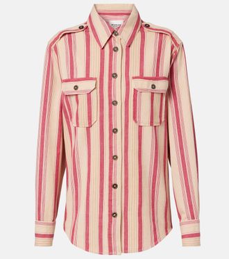 Isabel Marant Camicia Gelva in cotone a righe