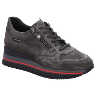 Mephisto Mephisto Olimpia Suede Womens Lace Up Trainers - Grey - Size:UK 7