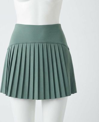 Z Supply Playing Doubles Skirt In Marine Mist